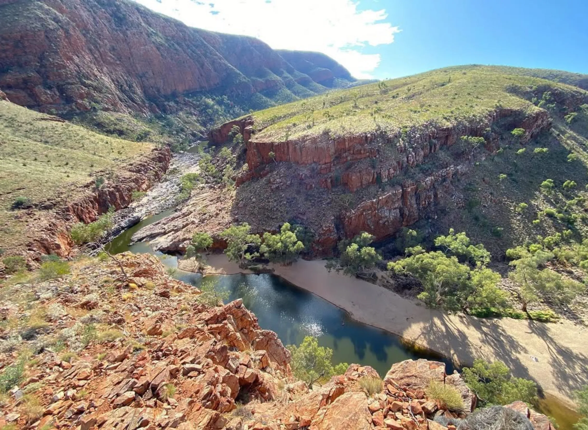 reliable escape, Larapinta