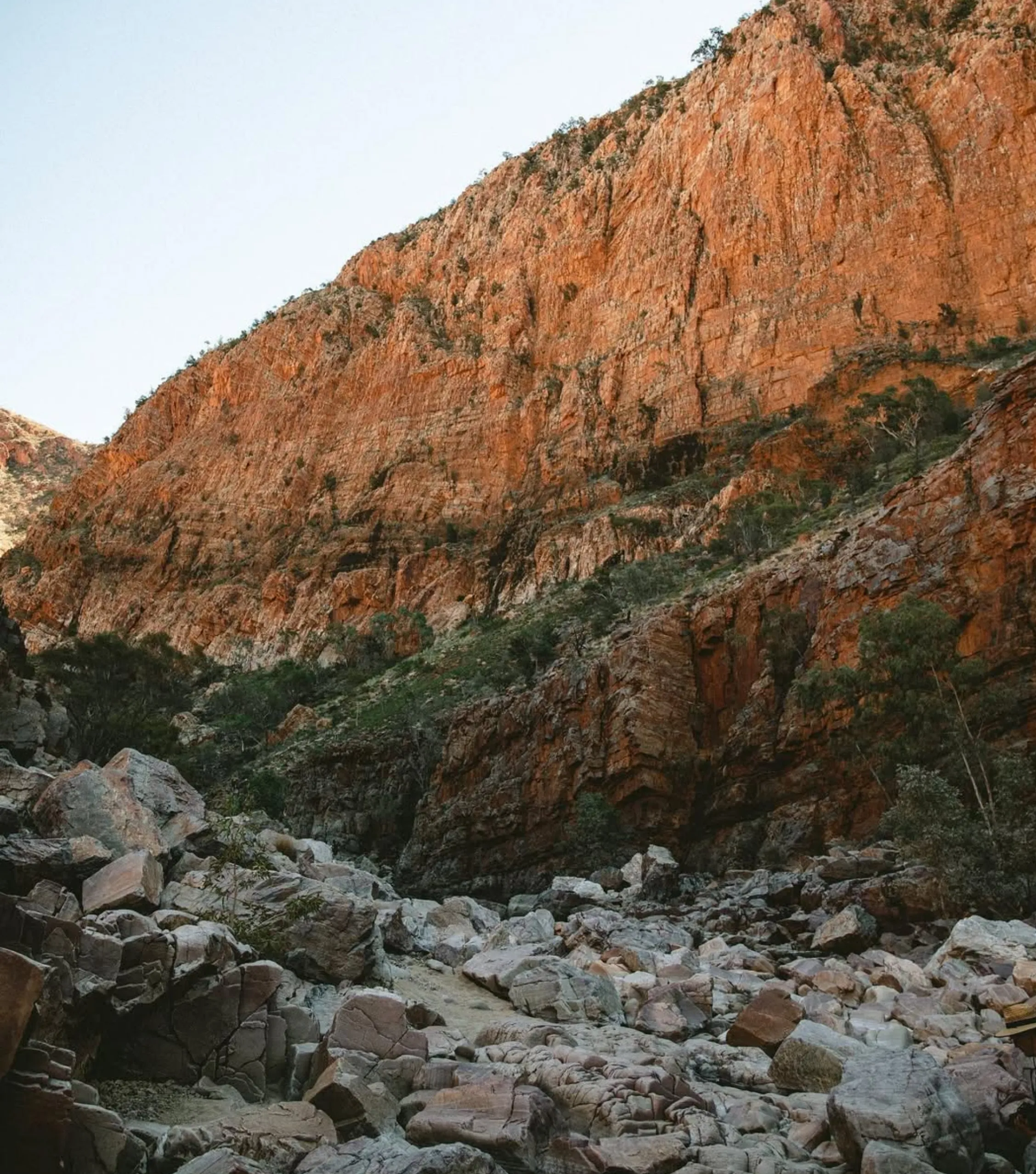 rocky slopes, Larapinta