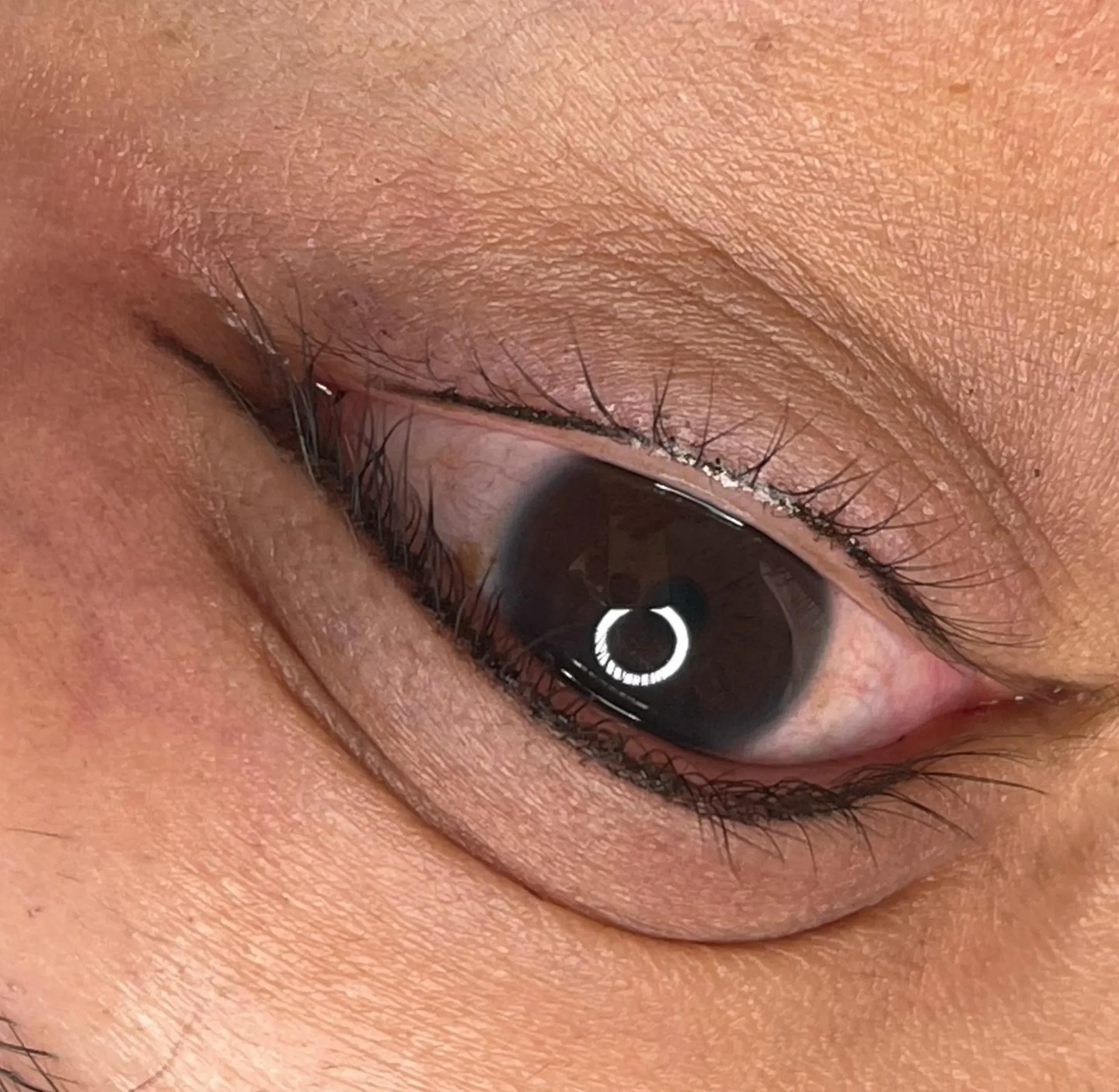 bottom eyeliner tattoo