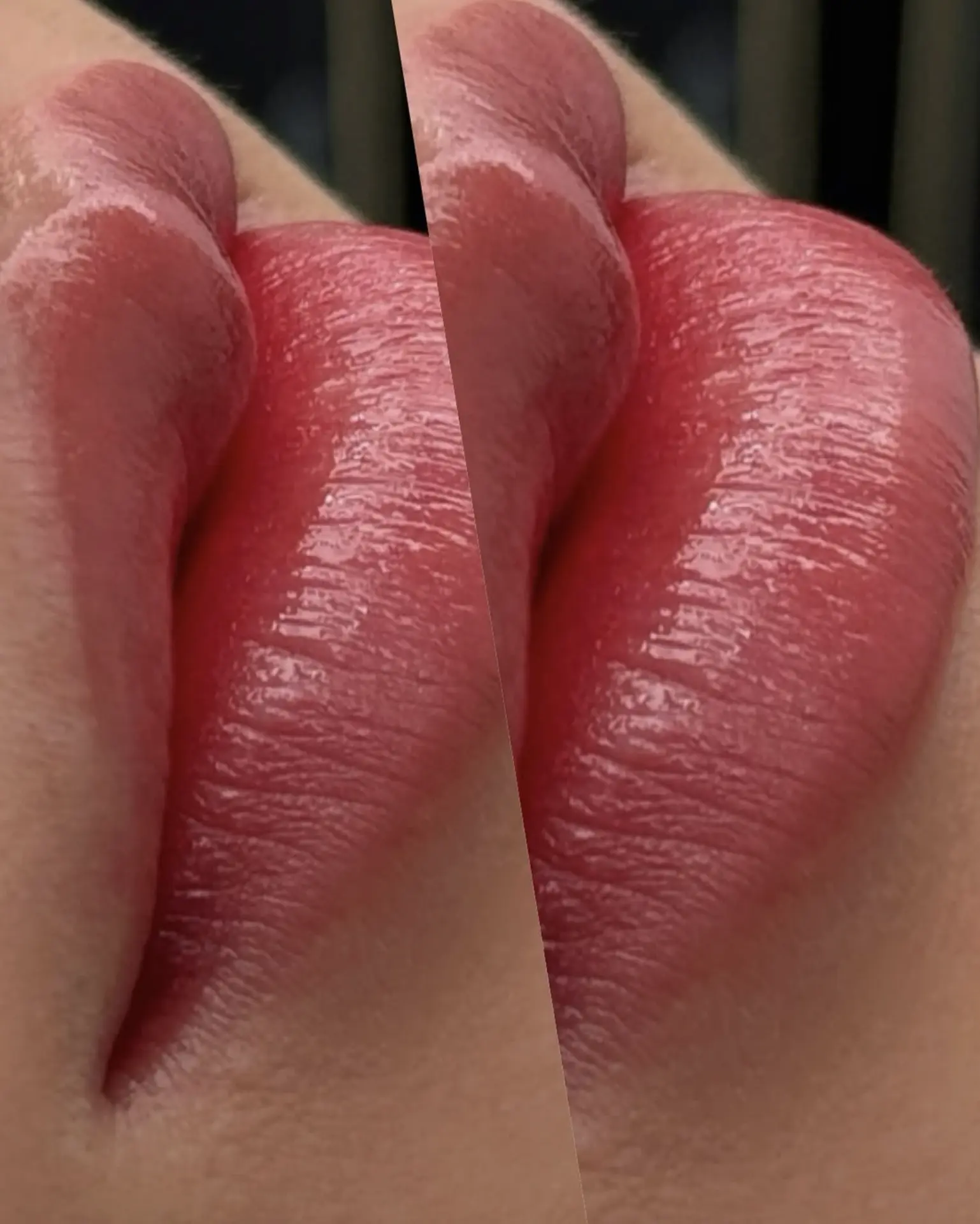 semi permanent makeup for dark lips