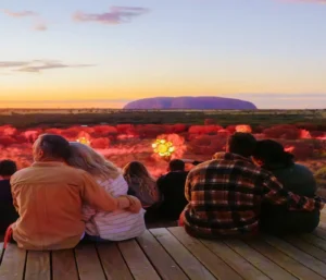 What Time Does Uluru Change Colour